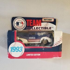 Match Team Collectible 1993 Dodgers Toy Car - Blue